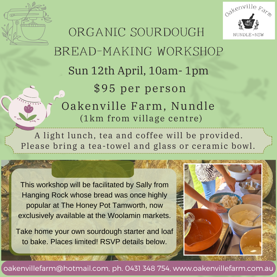 Organic Sourdough Bread-making Workshop