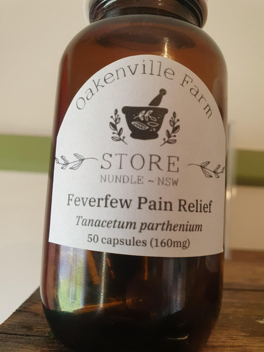 Feverfew Pain relief capsules (50)
